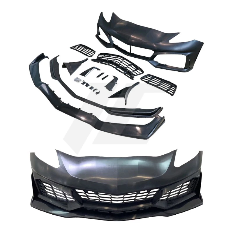 Zr1 Style Car Accessories New Front Bumper Set Body Kit for 2014-2019 C7 Upgrade to Zr1 Made of Plastic
Zr1 Style Car Accessories New Front Bumper Set Body Kit for 2014-2019 C7 Upgrade to Zr1 Made of Plastic