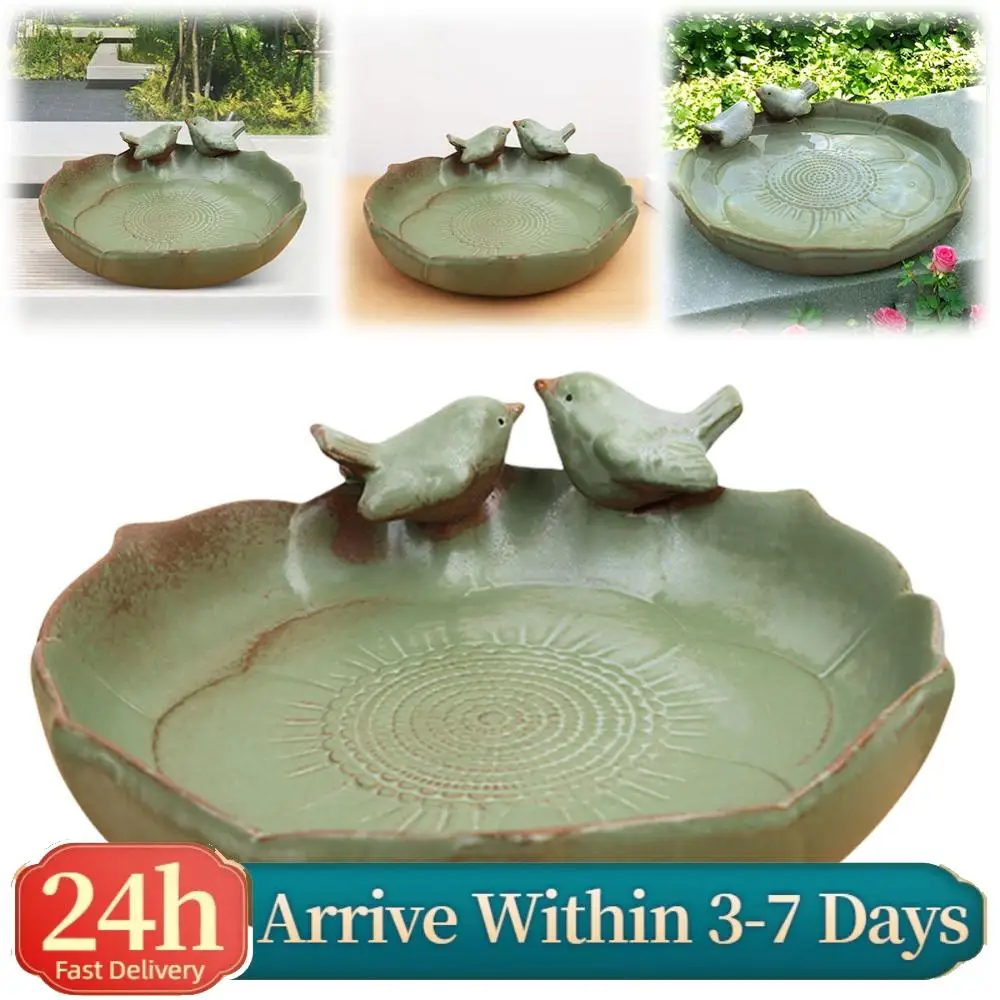 Керамическая чаша для птиц, поддон для кормления, многофункциональный контейнер для корма, поилка для колибри, емкость для выращивания растений
Керамическая чаша для птиц, поддон для кормления, многофункциональный контейнер для корма, поилка для колибри, емкость для выращивания растений