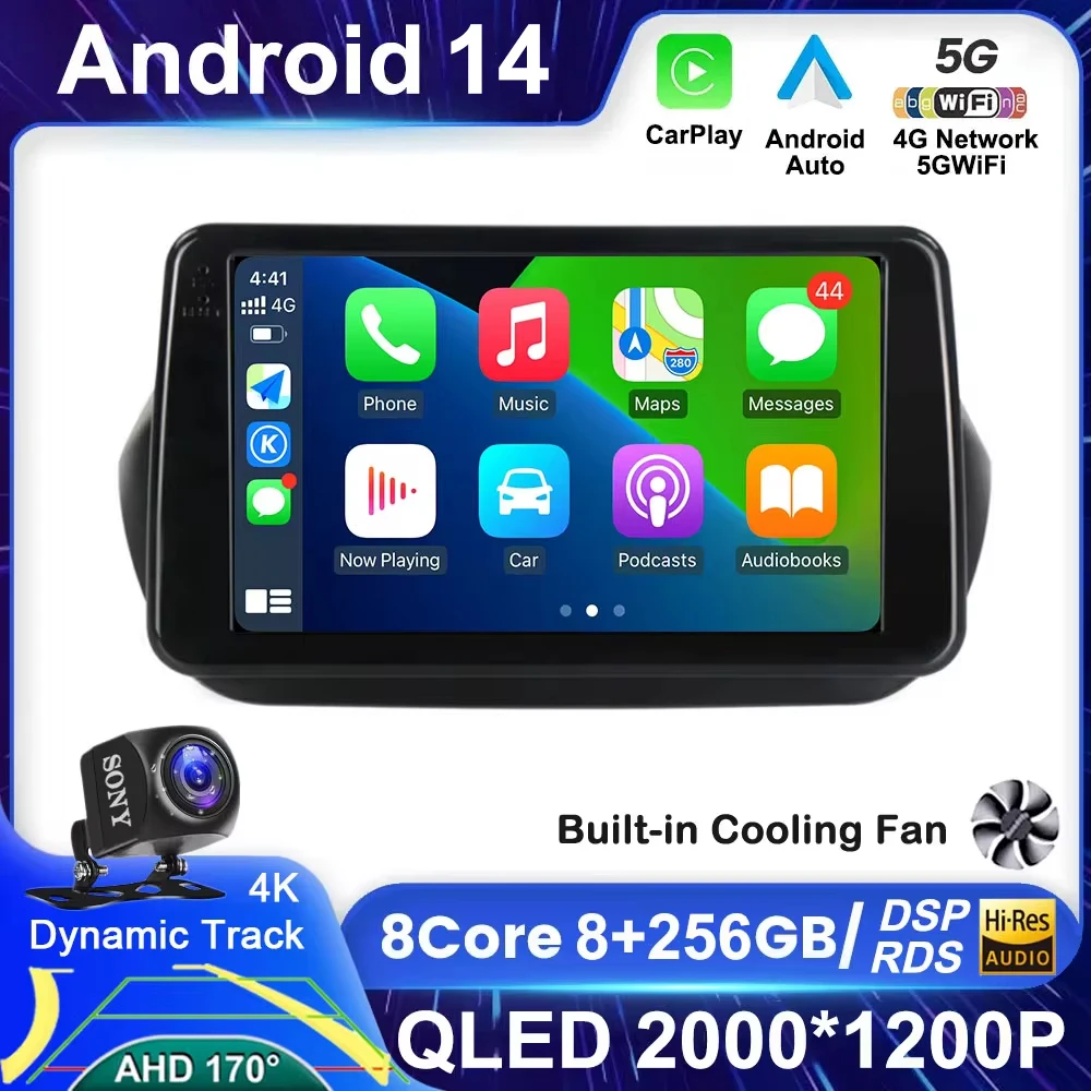 Автомагнитола на Android 14 для Fiat Fiorino Qubo для Citroen Nemo для Peugeot Bipper 2008-2017 стерео Мультимедийный видеоплеер WIFI + 4G
Автомагнитола на Android 14 для Fiat Fiorino Qubo для Citroen Nemo для Peugeot Bipper 2008-2017 стерео Мультимедийный видеоплеер WIFI + 4G