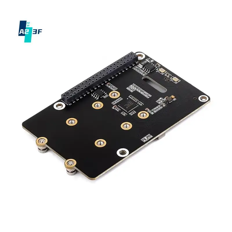 A23F-For Raspberry Pi 5 Pcie To 2CH M.2 HAT (B) Compatible 2280 Nvme M.2 SSD HAT With 16P Cable 5Gbpsdata Rate With Cooler
A23F-For Raspberry Pi 5 Pcie To 2CH M.2 HAT (B) Compatible 2280 Nvme M.2 SSD HAT With 16P Cable 5Gbpsdata Rate With Cooler