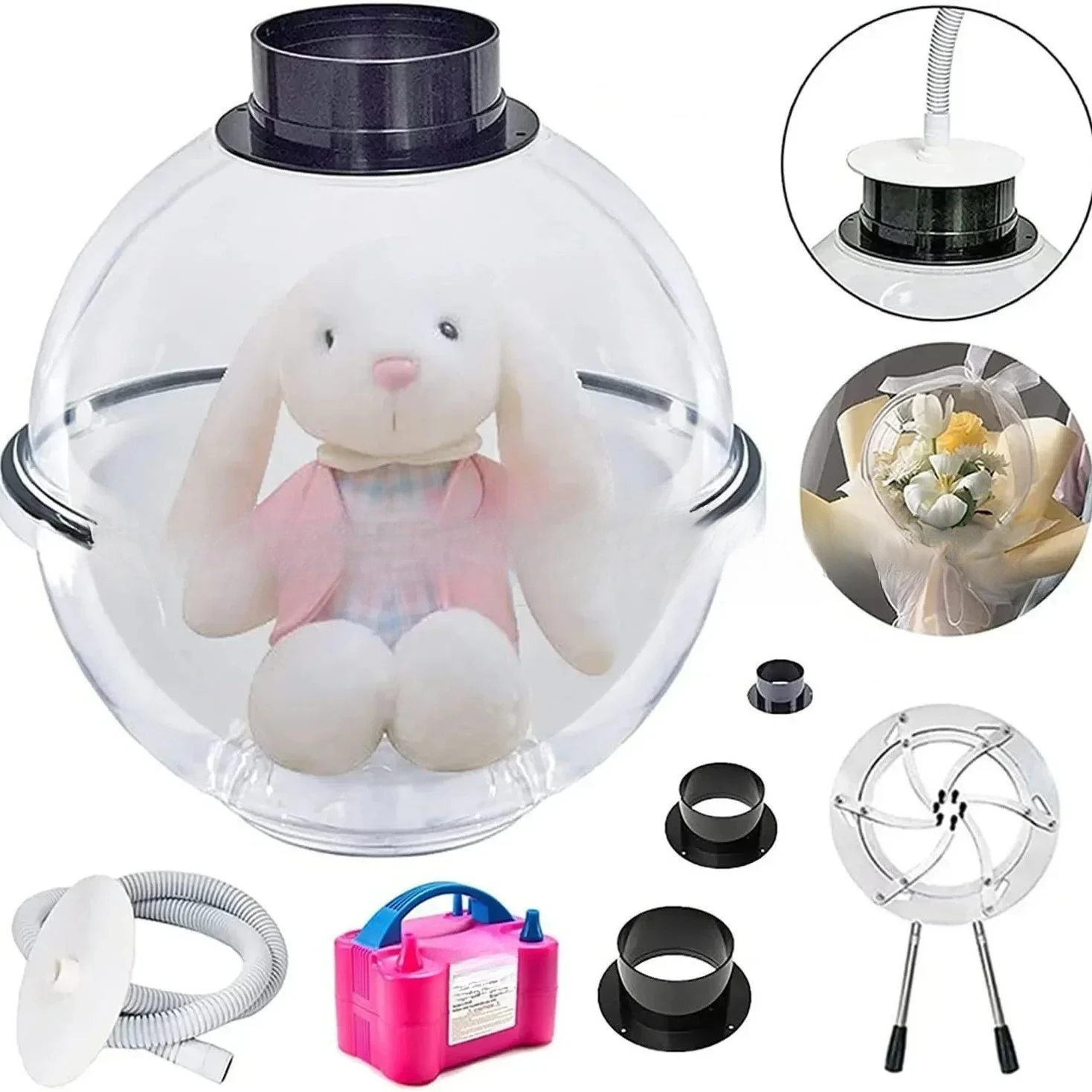 Hot Sale Bobo Balloon Stuffing Machine With Gift Filling Balloon Party Decoration 38cm Birthday Gift Ballons Supplies
Hot Sale Bobo Balloon Stuffing Machine With Gift Filling Balloon Party Decoration 38cm Birthday Gift Ballons Supplies