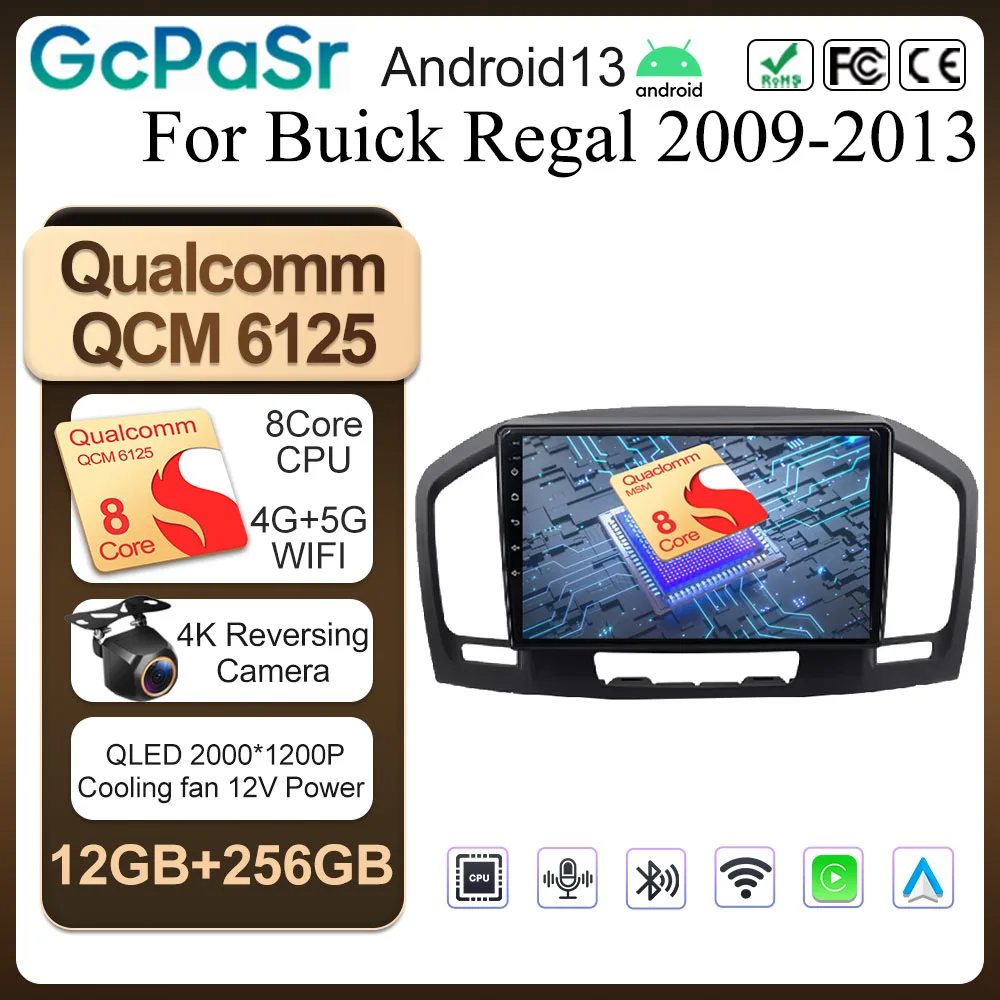 9inch Carplay 4G LTE IPS Android 13 WIFI DSP For Buick Regal 2009-2013 Caplay Car Radio Multimedia GPS Navigation Stereo
9inch Carplay 4G LTE IPS Android 13 WIFI DSP For Buick Regal 2009-2013 Caplay Car Radio Multimedia GPS Navigation Stereo