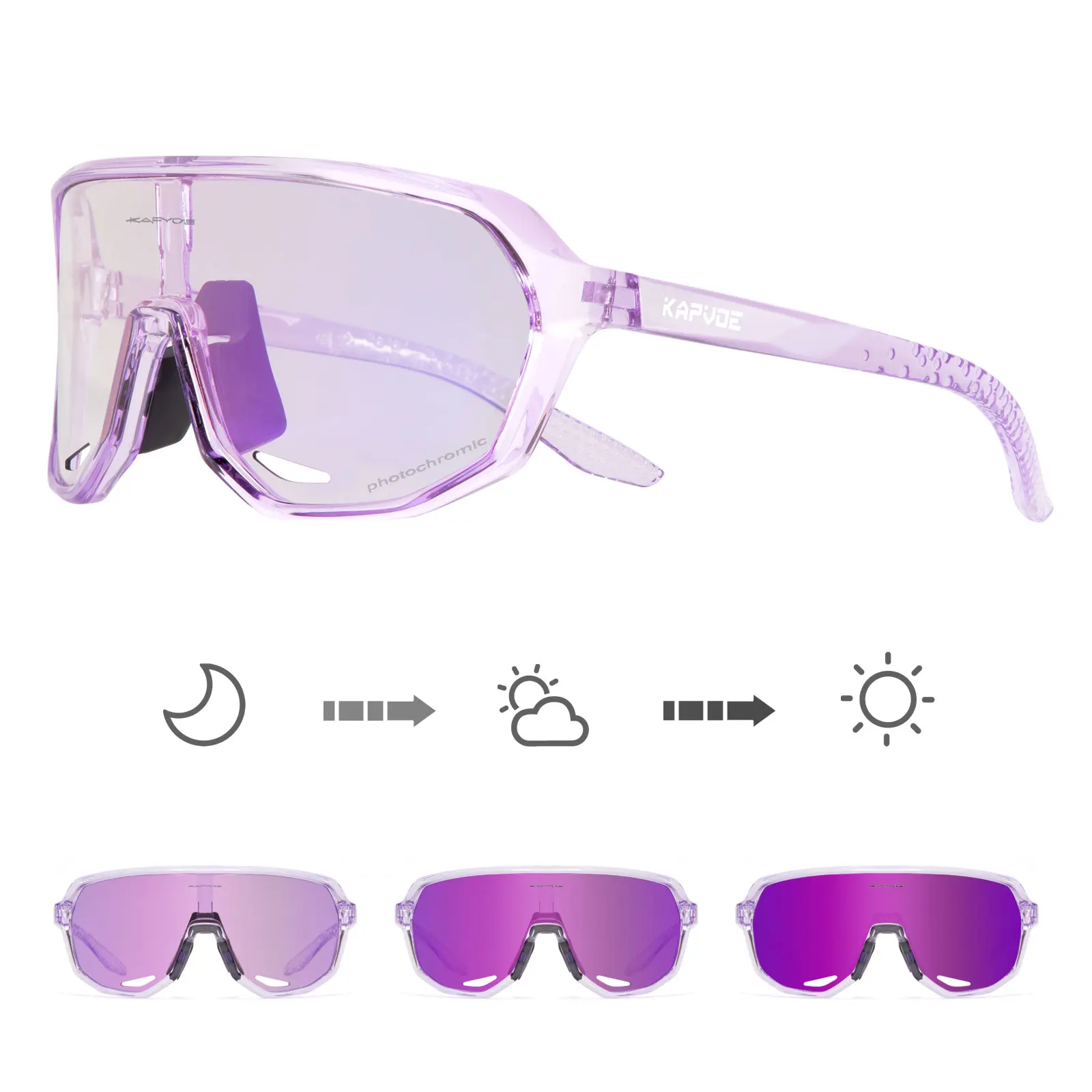 Kapvoe Photochromic Hiking Eyewear Glasses Camping Bike Bicycle UV400 Sunglasses Sports for Men Women Cycling Running Glasses
Kapvoe Photochromic Hiking Eyewear Glasses Camping Bike Bicycle UV400 Sunglasses Sports for Men Women Cycling Running Glasses