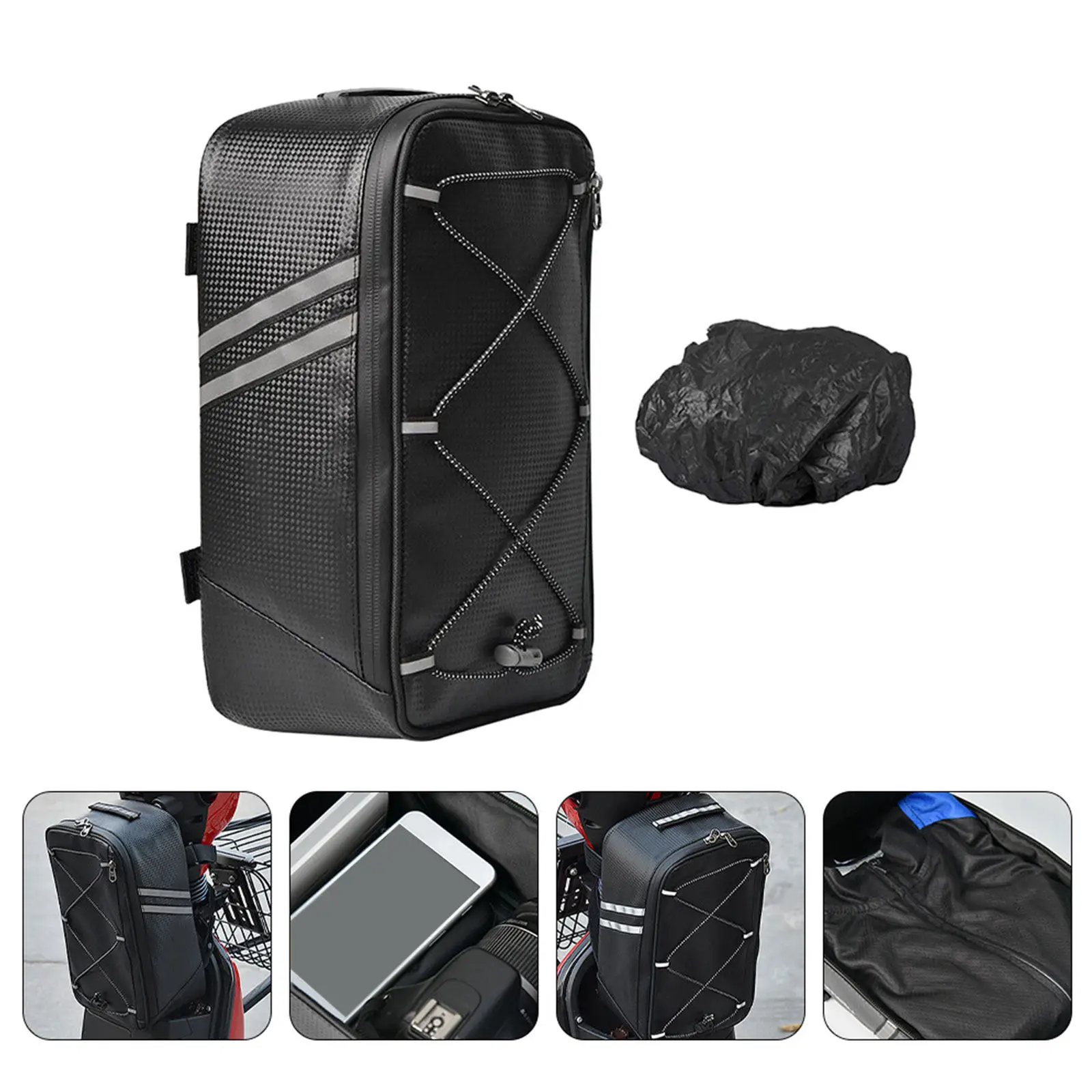 1Pcs Large Capacity Waterproof Bike Pouch Rear Frame Mount Pannier Bag for E-Bike Smooth PU Material Water Resistant Riding
1Pcs Large Capacity Waterproof Bike Pouch Rear Frame Mount Pannier Bag for E-Bike Smooth PU Material Water Resistant Riding