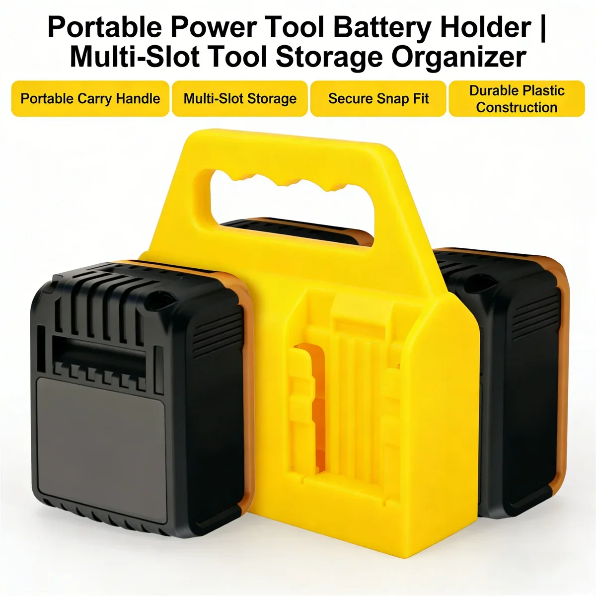1PC Battery Holder Storage Rack for Dewalt 18V 20V Li-ion Battery BL1820B BL1830B BL1840B Wall Mount Battery Dock for Workbench
1PC Battery Holder Storage Rack for Dewalt 18V 20V Li-ion Battery BL1820B BL1830B BL1840B Wall Mount Battery Dock for Workbench