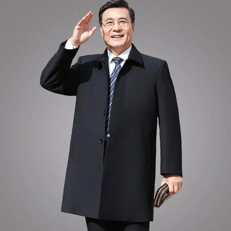Mens Spring Jacket 2024 New Arrival Men's Business Casual Black Mid-Long Top Quality Single Breasted Trench Coat Q614
Mens Spring Jacket 2024 New Arrival Men's Business Casual Black Mid-Long Top Quality Single Breasted Trench Coat Q614