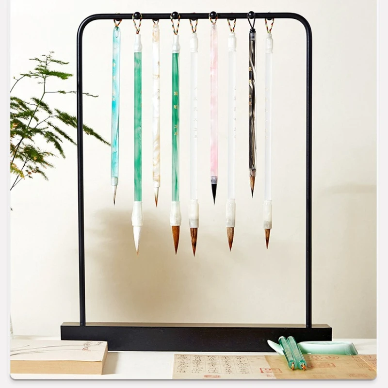 Elegant Small-Script Calligraphy Brush Pen Beginner's Practice Set for Scripture Copying Line Drawing