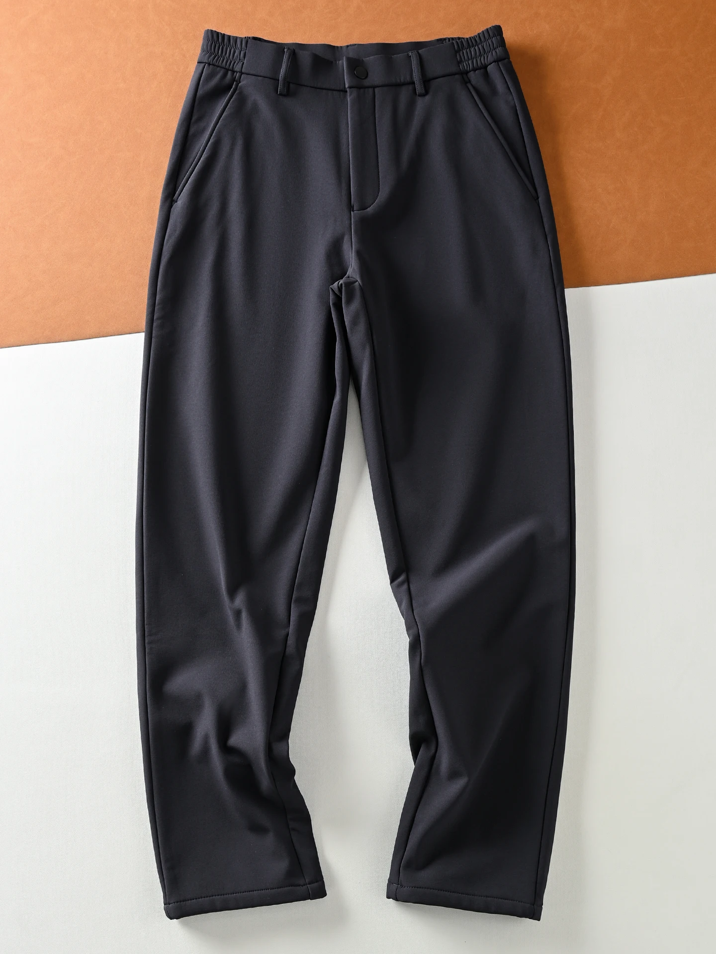 Мужские зимние брюки премиум-класса с защитой от сминания, эластичные, повседневные, теплые, на флисовой подкладке, прямого кроя, длинные
Мужские зимние брюки премиум-класса с защитой от сминания, эластичные, повседневные, теплые, на флисовой подкладке, прямого кроя, длинные