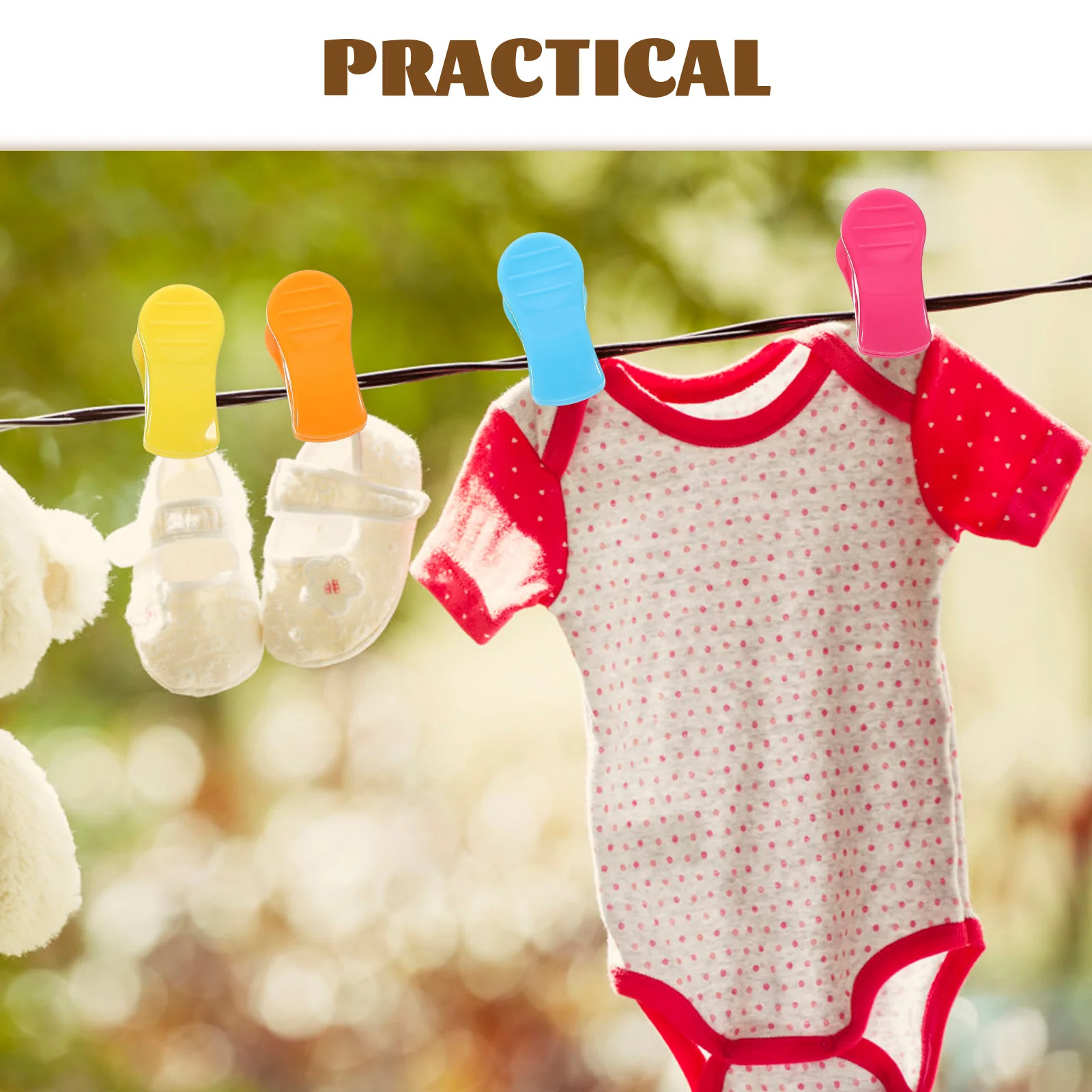 6Pcs Clothes Clips Small Clothespins for Hanging Windproof Clothes Drying Clip Plastic Clamps for Towel Fabric Quilt Fastener
6Pcs Clothes Clips Small Clothespins for Hanging Windproof Clothes Drying Clip Plastic Clamps for Towel Fabric Quilt Fastener