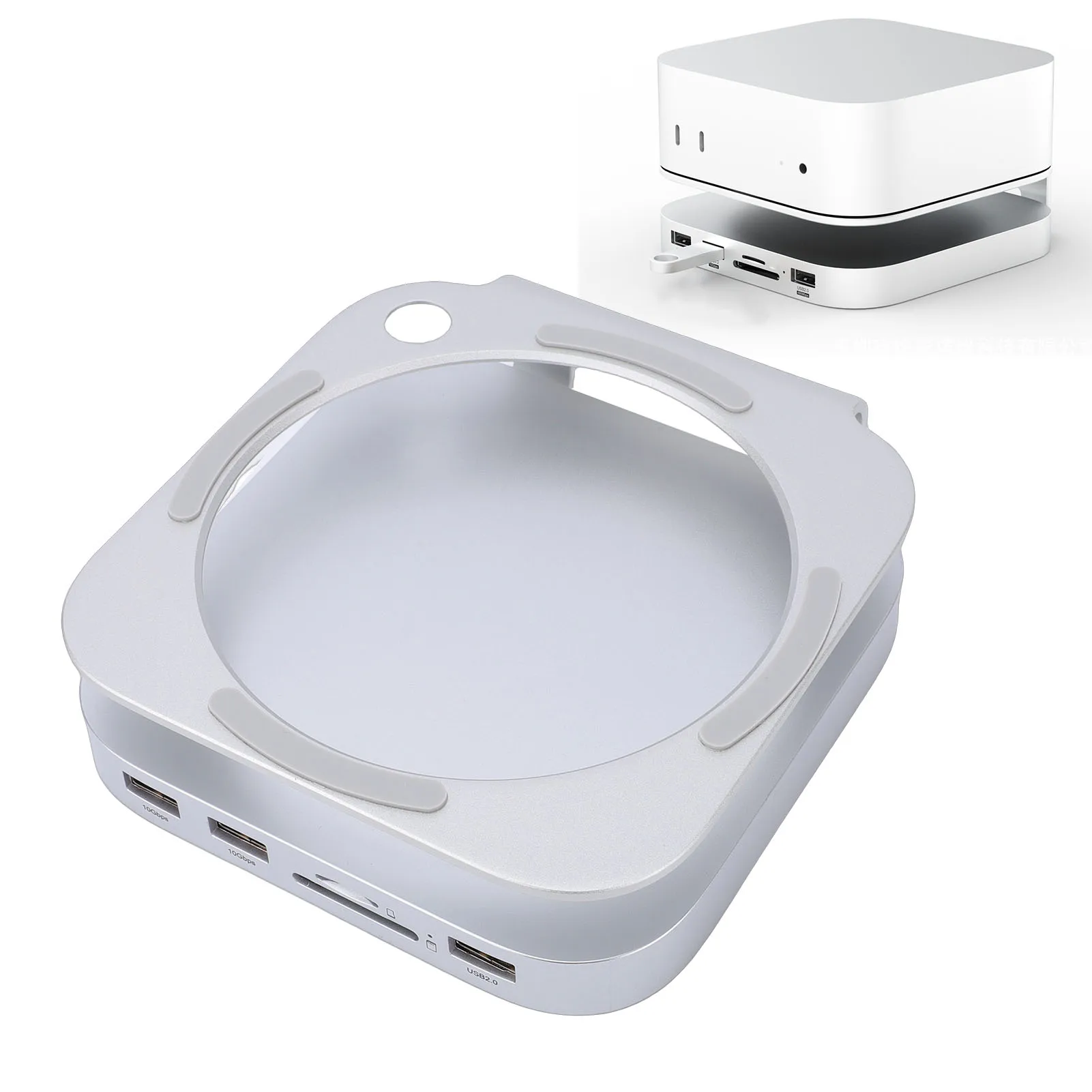 Dock Fit for M4 M4 Pro Desktop Computer Metal Docking Station Hub with USB A 3.2 10Gbps Port 8TB NVMe SSD Enclosure Support
Dock Fit for M4 M4 Pro Desktop Computer Metal Docking Station Hub with USB A 3.2 10Gbps Port 8TB NVMe SSD Enclosure Support