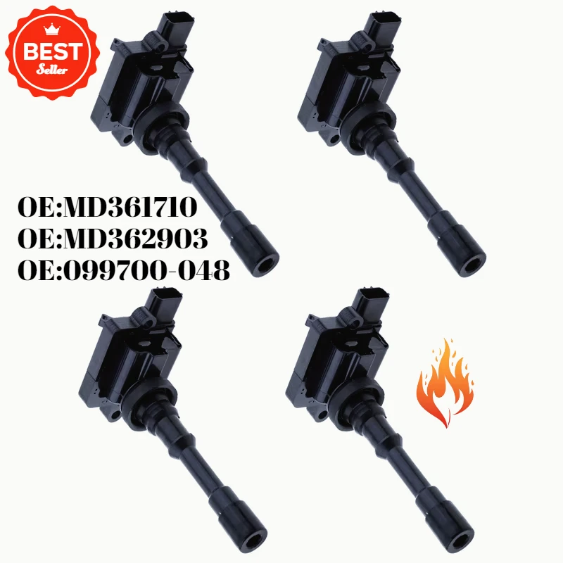 4pcs Ignition Coil For Mitsubishi 4G18 High Pressure Pack Ignitor MD361710 MD362903 099700-048
4pcs Ignition Coil For Mitsubishi 4G18 High Pressure Pack Ignitor MD361710 MD362903 099700-048