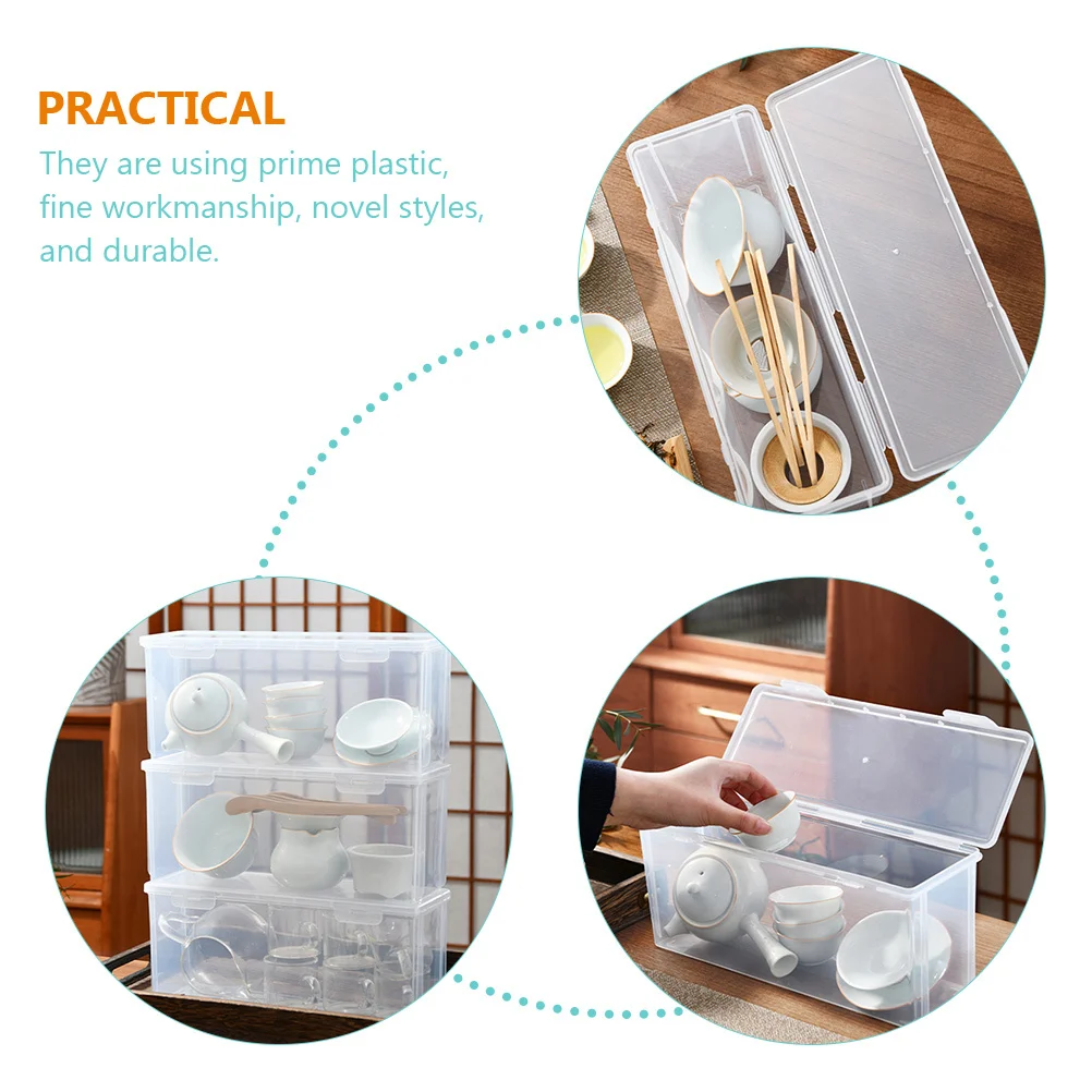 Tea Set Storage Box Transparent Desktop Organizer For Home Office Coffee Shop Multi-Function Cup Case Teaware Accessory 
Tea Set Storage Box Transparent Desktop Organizer For Home Office Coffee Shop Multi-Function Cup Case Teaware Accessory