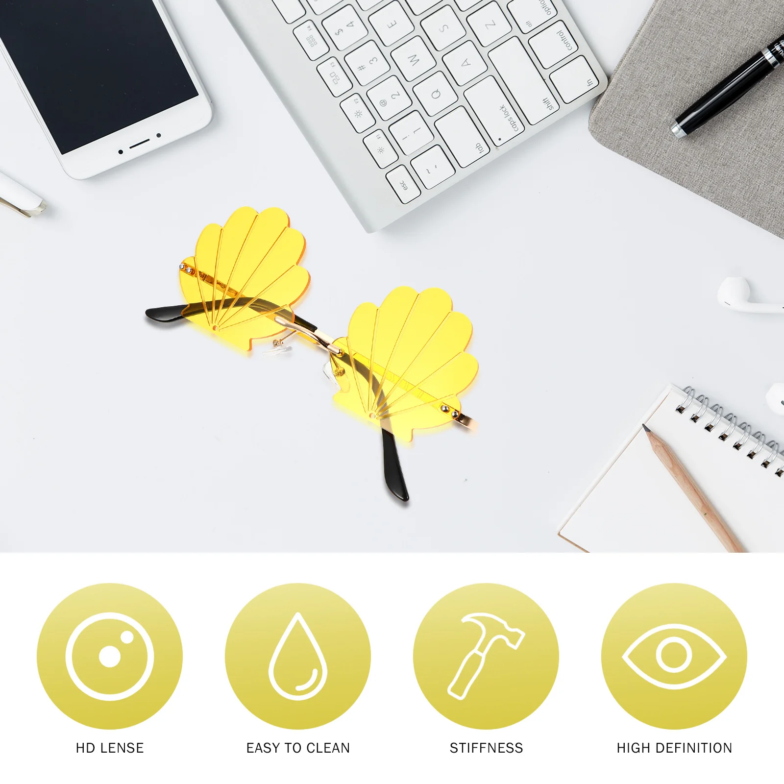 1Pcs Conch Texture Sunglasses Yellow Funny Party Photo Booth Prop Fashion Eyewear Party Glasses Decor Photo Sunglasses
1Pcs Conch Texture Sunglasses Yellow Funny Party Photo Booth Prop Fashion Eyewear Party Glasses Decor Photo Sunglasses