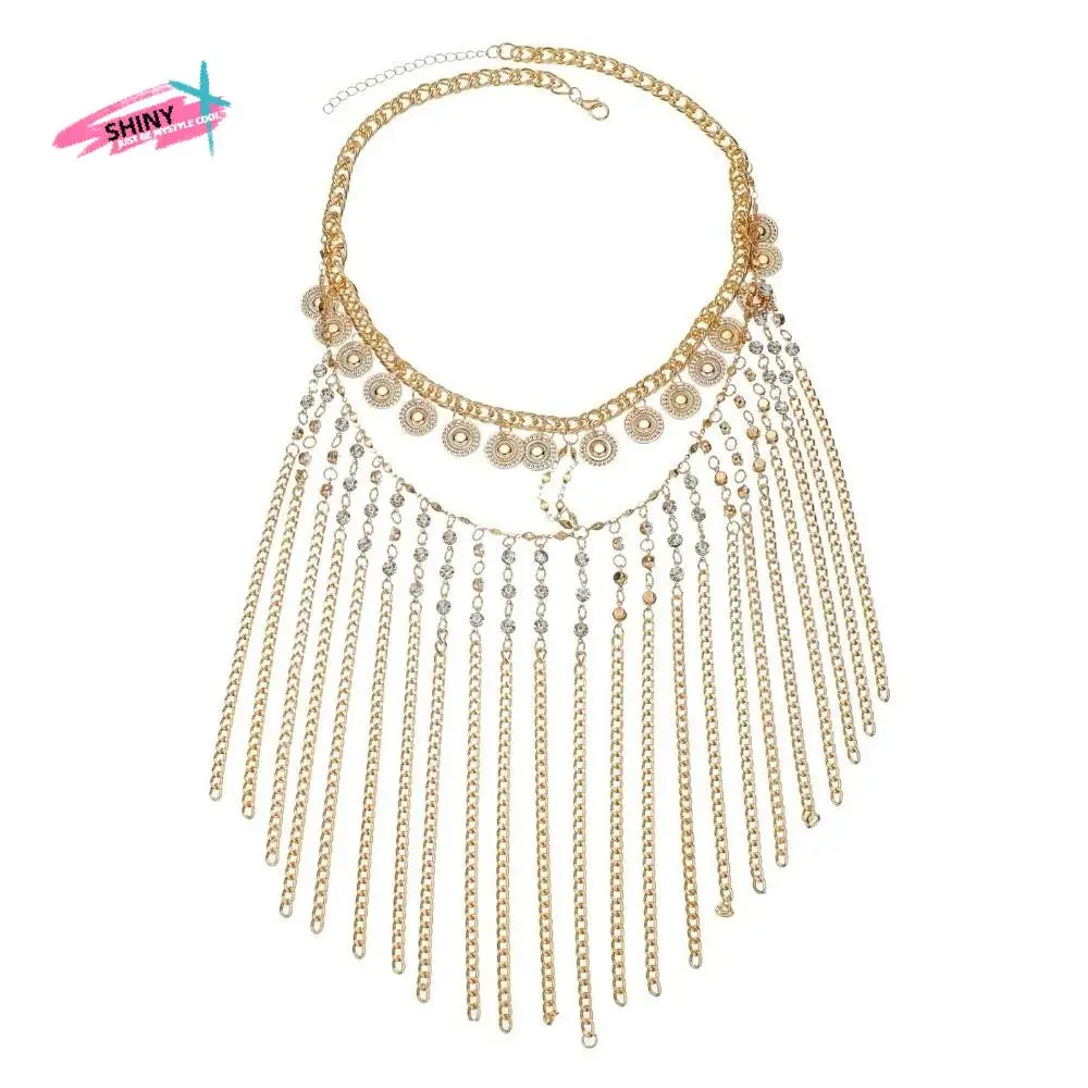 Jewelry Coin Bell Belly Dance Face Veil Gold Ethnic Style Curtain Head Chain Long Tassel Boho Masquerade Mask Girl
Jewelry Coin Bell Belly Dance Face Veil Gold Ethnic Style Curtain Head Chain Long Tassel Boho Masquerade Mask Girl