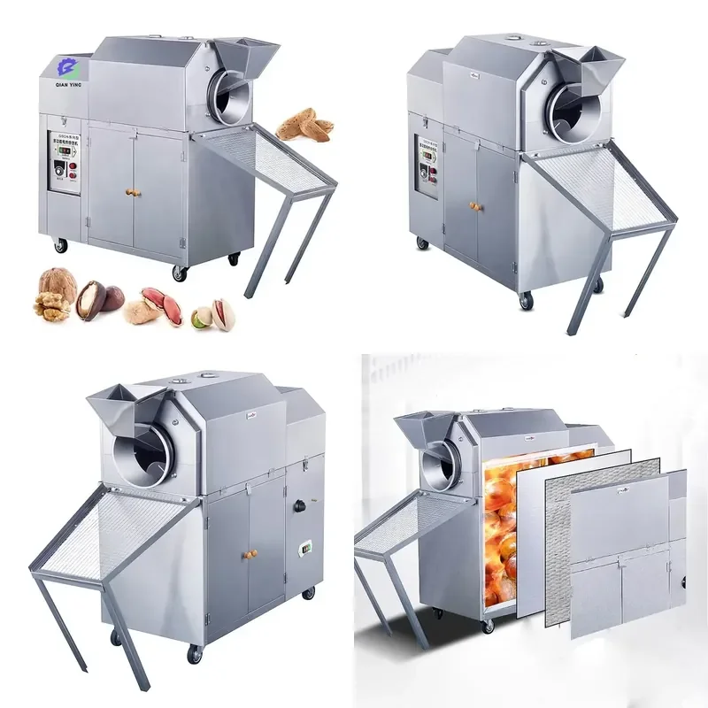 2026 Commercial Roaster Machine for Nuts Nut Rotary Drum Peanut Almond Cashew Nut Roasting Machine
2026 Commercial Roaster Machine for Nuts Nut Rotary Drum Peanut Almond Cashew Nut Roasting Machine