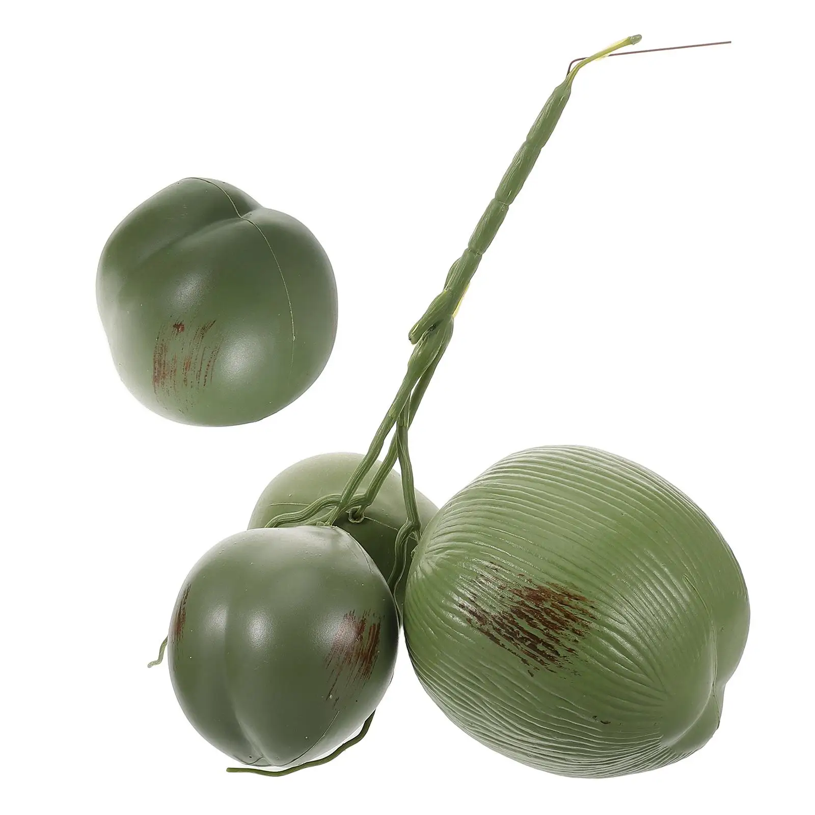 3Pcs Fake Coconut Decoration 3 Bundle Small Size Plastic Simulation Realistic Texture Photo Props Home Decor Supplies
3Pcs Fake Coconut Decoration 3 Bundle Small Size Plastic Simulation Realistic Texture Photo Props Home Decor Supplies