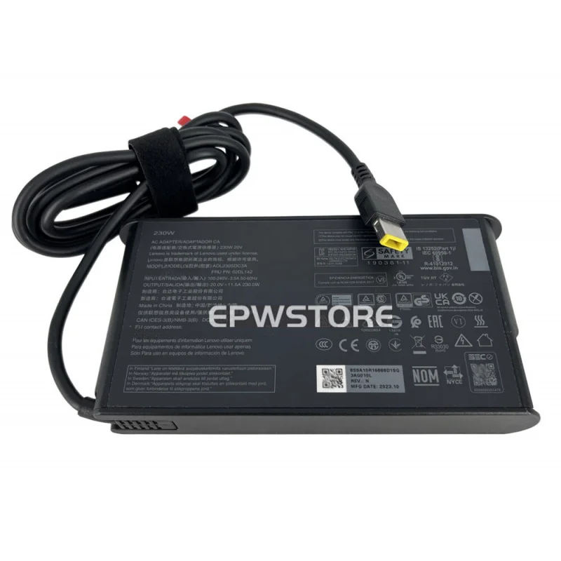 VS+20V 11.5A 230W AC Power Adapter For Lenovo Legion S7 15ACH6 Original Charger
VS+20V 11.5A 230W AC Power Adapter For Lenovo Legion S7 15ACH6 Original Charger