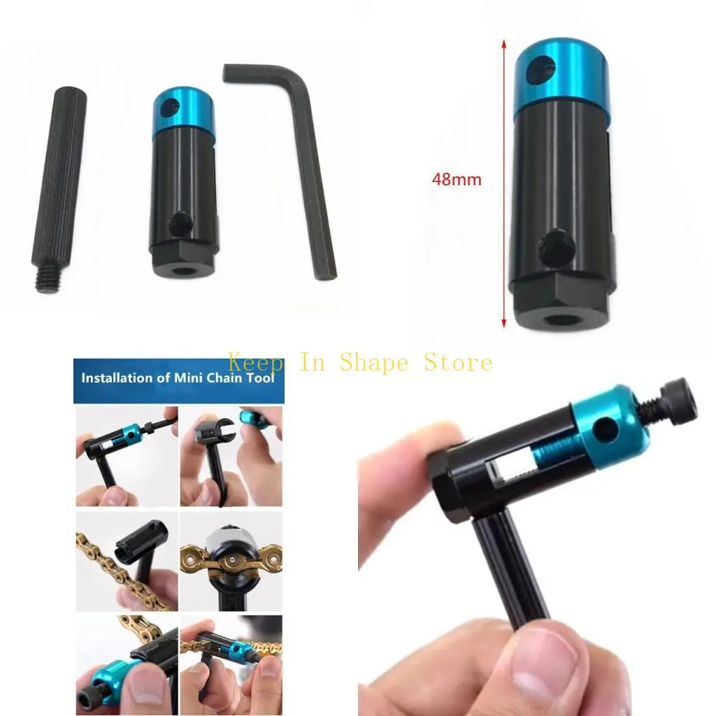 U1JC Mini Chain Cutter Splitter Buckle Removal Link Lever Cycling Repair Tools Bike Chain Breaker
U1JC Mini Chain Cutter Splitter Buckle Removal Link Lever Cycling Repair Tools Bike Chain Breaker