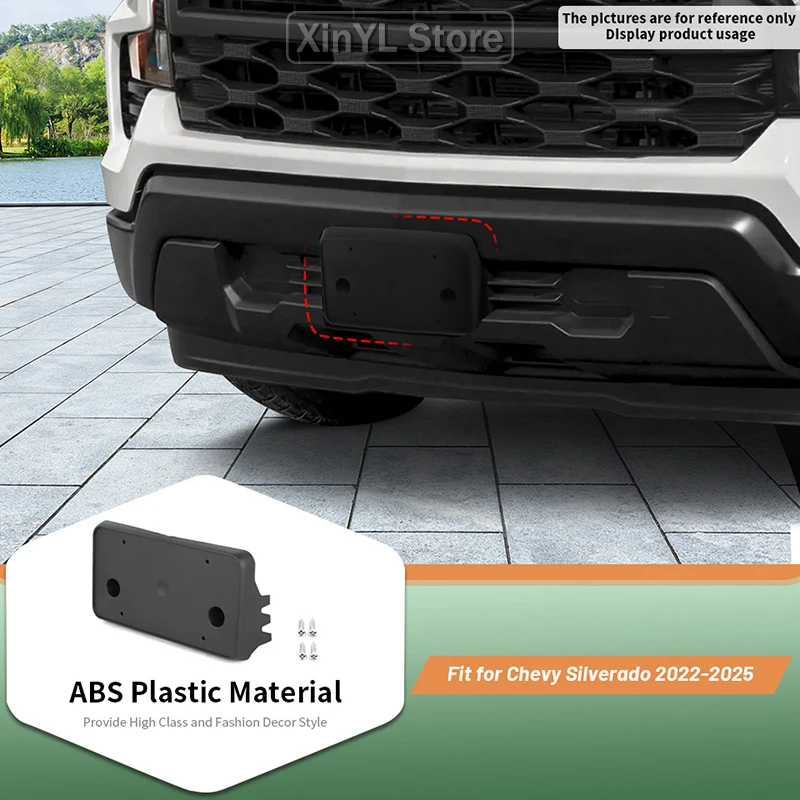 Car Front License Plate Holder License Plate Mount Bracket For Chevy Silverado 1500 2022-2025 US Standard Accessories
Car Front License Plate Holder License Plate Mount Bracket For Chevy Silverado 1500 2022-2025 US Standard Accessories