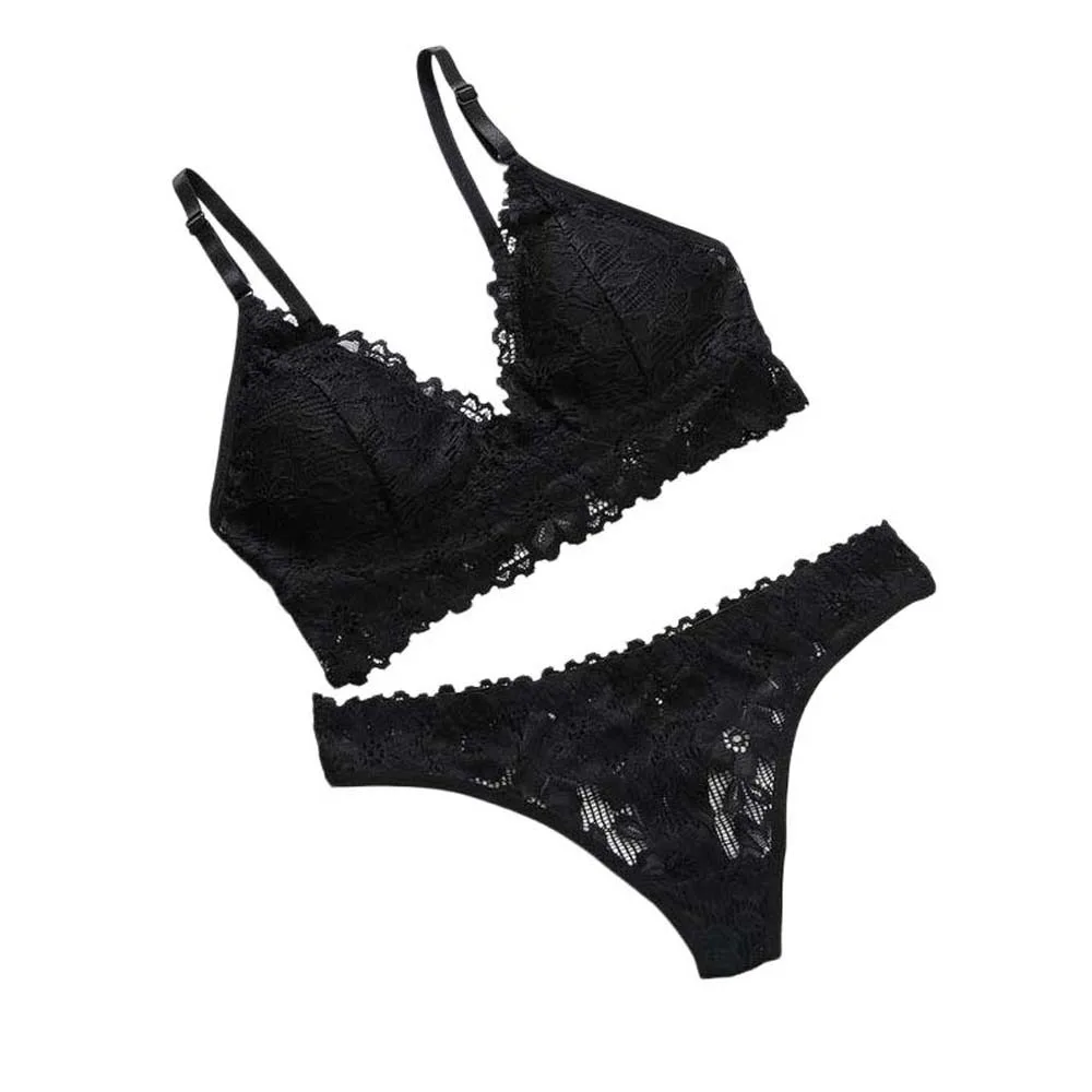 Fashion V Neck Lace Flower Bra Set Solid Color Thong Floral Panties Bra Kit Low Waist T-Back Lace Underwear Valentine's Day Gift
Fashion V Neck Lace Flower Bra Set Solid Color Thong Floral Panties Bra Kit Low Waist T-Back Lace Underwear Valentine's Day Gift