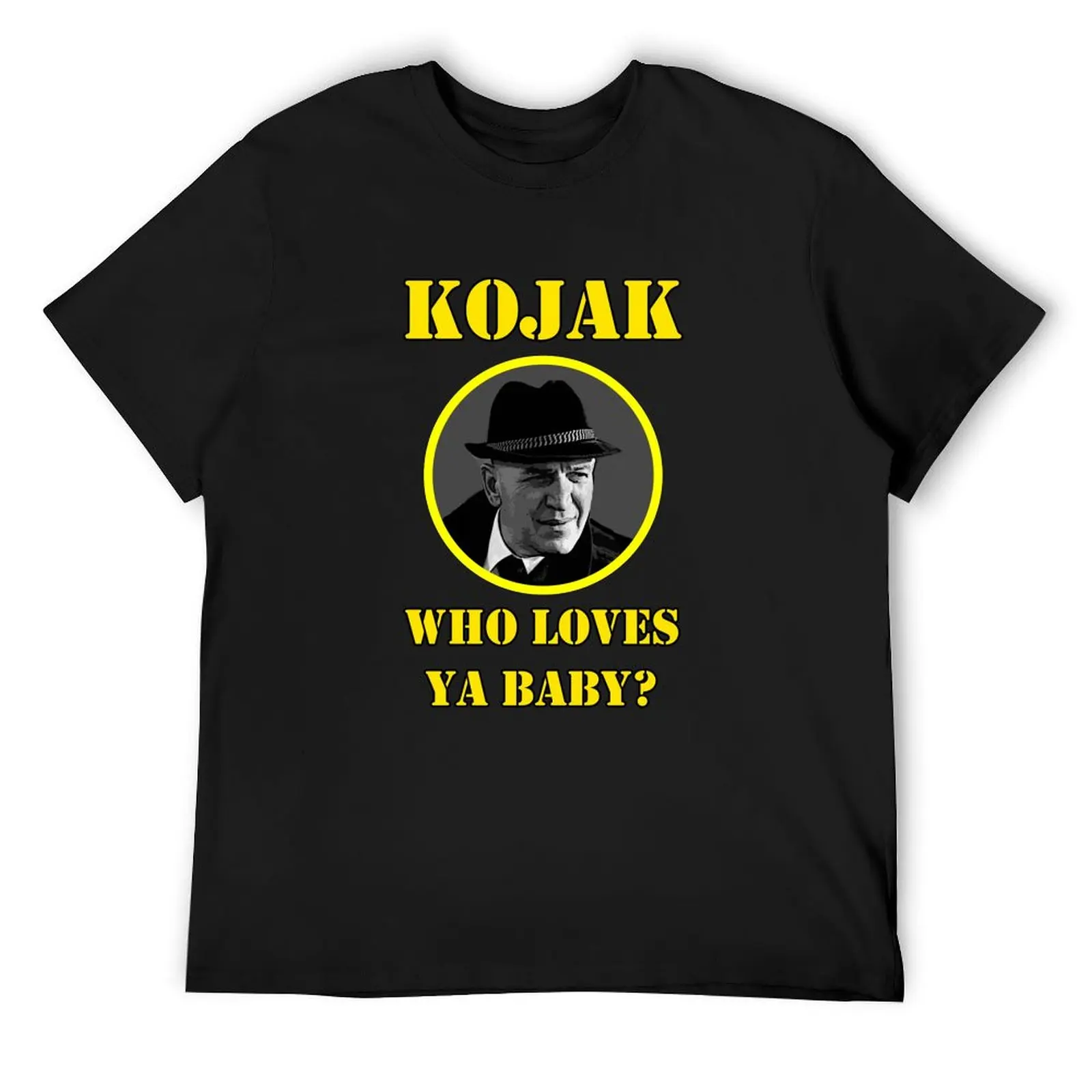 Kojak 70s series T-Shirt sweat Funny t-shirt summer top T-shirts oversize t shirt men 100℅ cotton
Kojak 70s series T-Shirt sweat Funny t-shirt summer top T-shirts oversize t shirt men 100℅ cotton