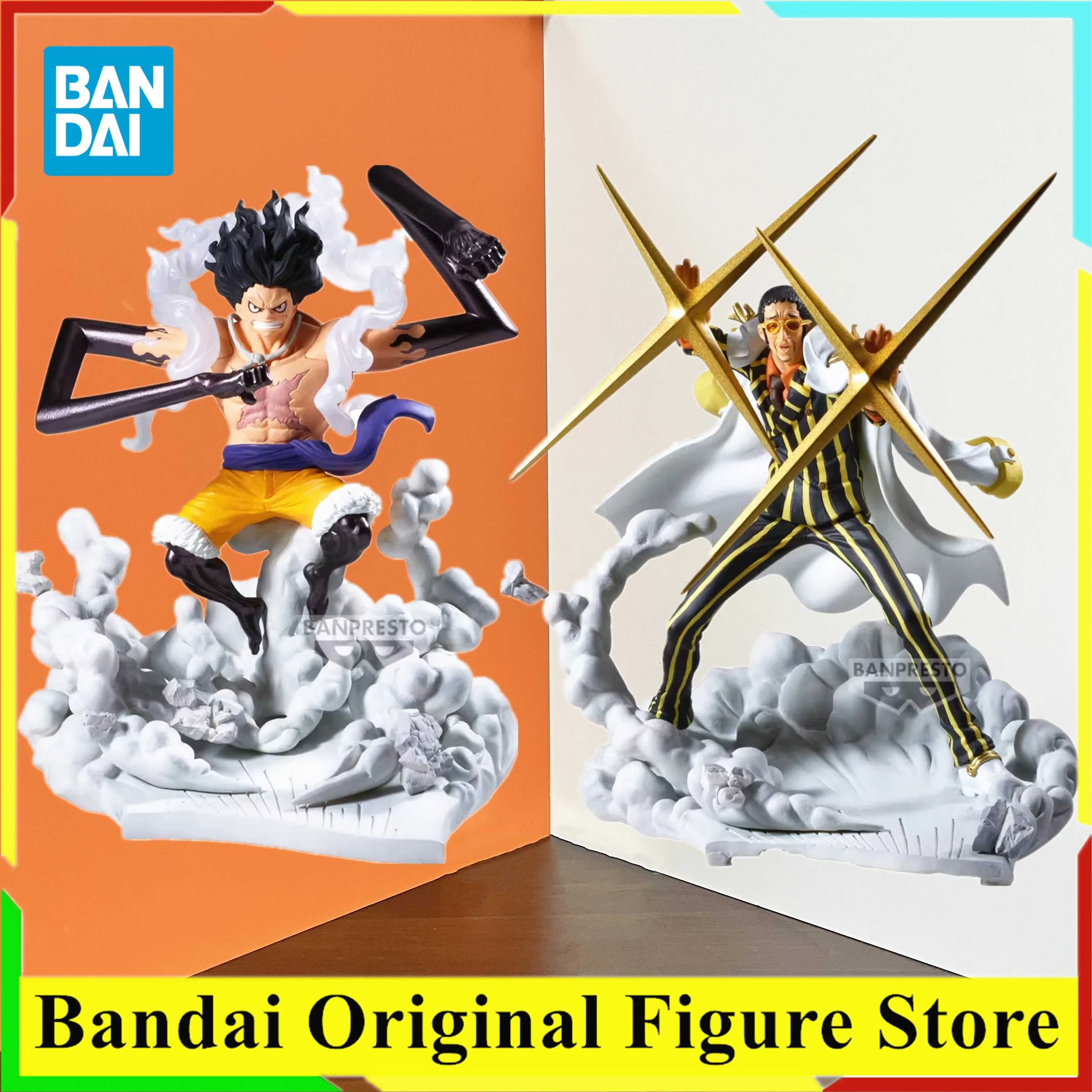 Original BANPRESTO Anime ONE PIECE Senkou Zekkei Monkey D. Luffy Gear 4 Kizaru Action Figure Toy PVC Model Collector Gift
Original BANPRESTO Anime ONE PIECE Senkou Zekkei Monkey D. Luffy Gear 4 Kizaru Action Figure Toy PVC Model Collector Gift