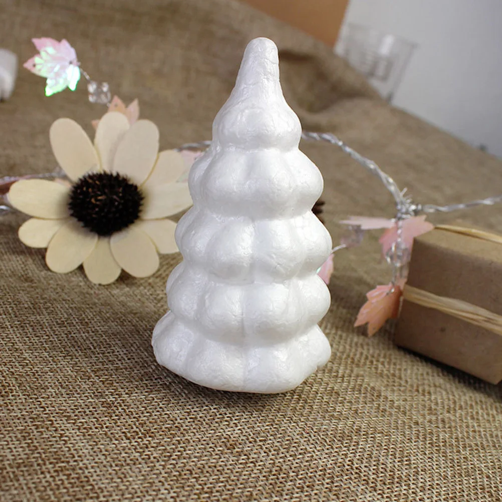 6Pcs Christmas Tree Tower Handmade White Foam DIY Accessories Tabletop Decoration Xmas Craft Materials Creative Xmas Ornament
6Pcs Christmas Tree Tower Handmade White Foam DIY Accessories Tabletop Decoration Xmas Craft Materials Creative Xmas Ornament
