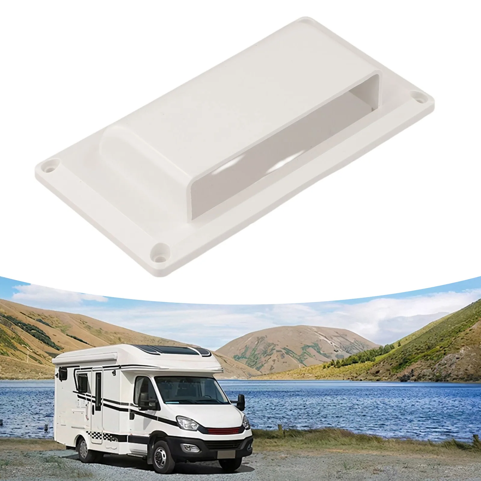 Trailer Boat Vent RV Vent Covers Outdoor Use Enclosed Spaces Rugged ABS Construction Screw Fixed Installation For Trailer
Trailer Boat Vent RV Vent Covers Outdoor Use Enclosed Spaces Rugged ABS Construction Screw Fixed Installation For Trailer
