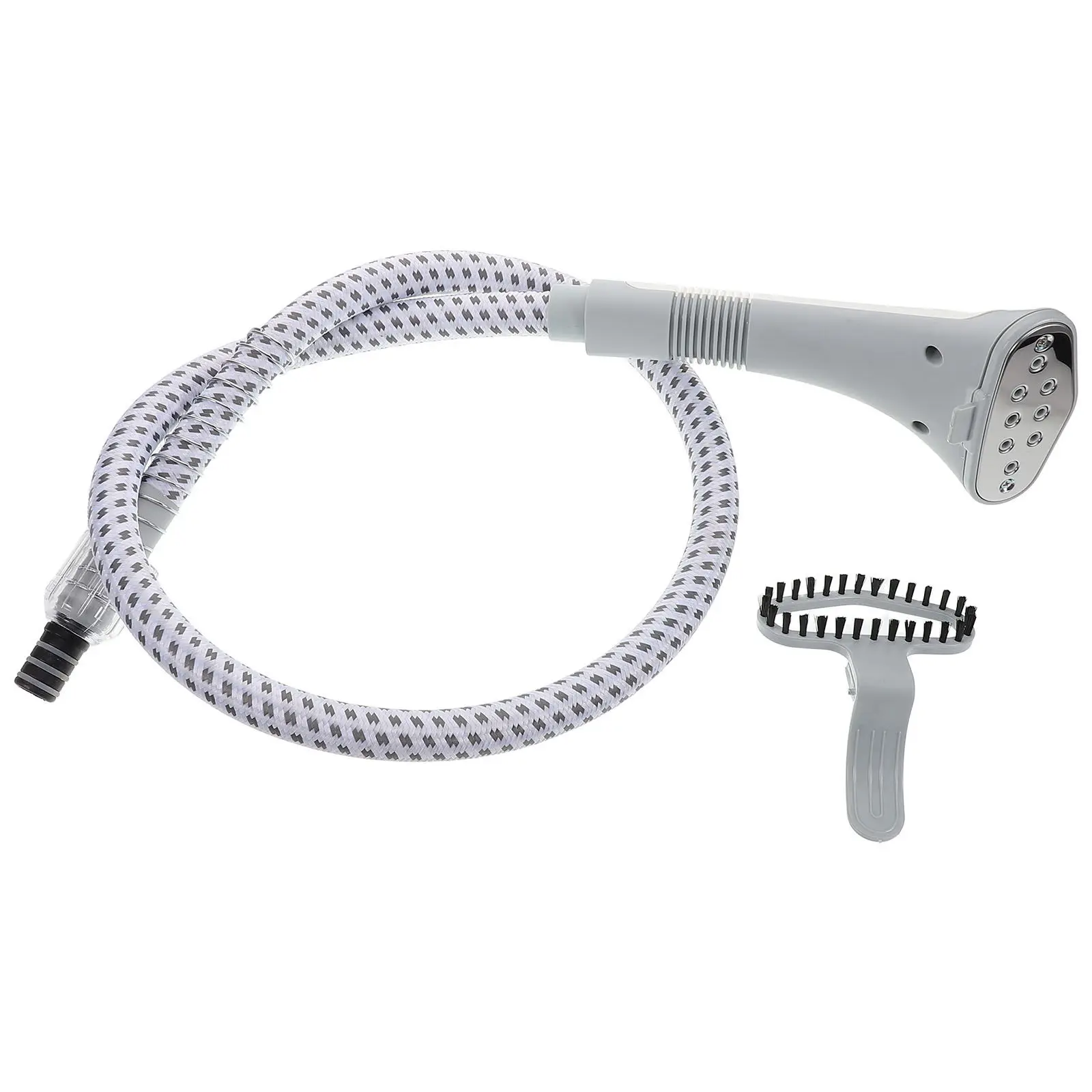 Steam Hose for Garment Steamer Replacement Compatible with Most Brands Plastic Tube with Metal Head Easy Installation Quick
Steam Hose for Garment Steamer Replacement Compatible with Most Brands Plastic Tube with Metal Head Easy Installation Quick