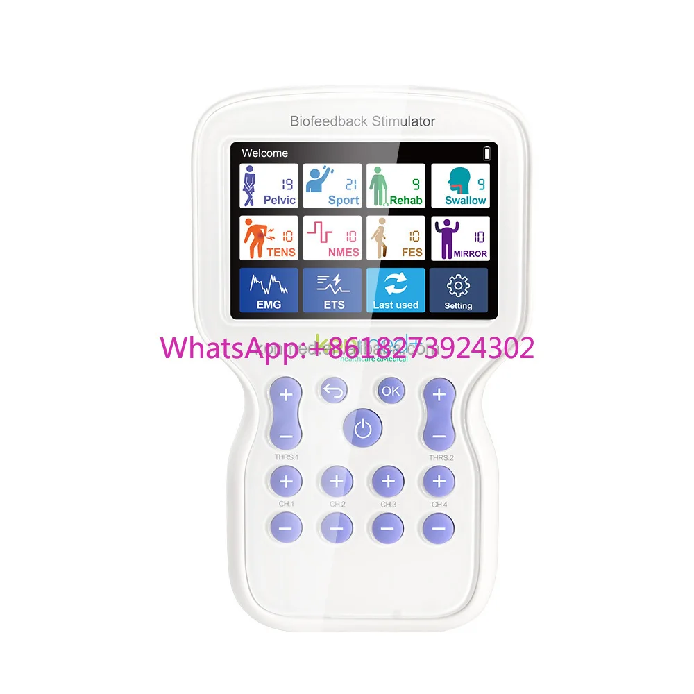 KM580 Konmed Biofeedback Neuromuscular Stimulator Neuromuscular Electrical Stimulation EMG TEST EMG Game ETS Mirror Therapy
KM580 Konmed Biofeedback Neuromuscular Stimulator Neuromuscular Electrical Stimulation EMG TEST EMG Game ETS Mirror Therapy
