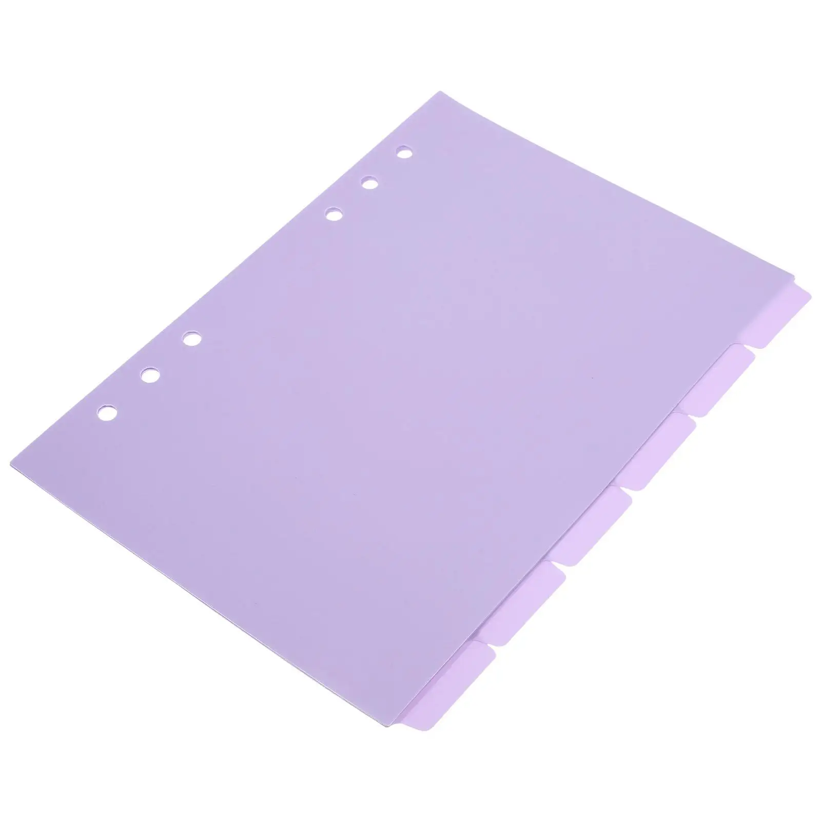 6 Pcs Binder Tabs Dividers for Notebook 3 Hole 6 Hole Pagination Tool Plastic Binder Dividers Index Office Accessories
6 Pcs Binder Tabs Dividers for Notebook 3 Hole 6 Hole Pagination Tool Plastic Binder Dividers Index Office Accessories