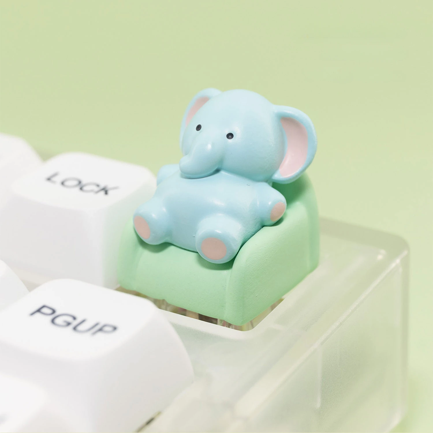 Original Design Blue Baby Elephant Keycap Resin Material Customized Mechanical Keyboard Personalized Keycaps Cute 3D Key Cap 1pc
Original Design Blue Baby Elephant Keycap Resin Material Customized Mechanical Keyboard Personalized Keycaps Cute 3D Key Cap 1pc