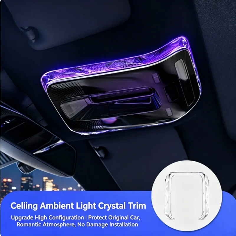 For Mercedes Benz C GLC E Class W206 X254 W214 Crystal Reading Light Frames Decorative Stickers Interior Modification Accessorie
For Mercedes Benz C GLC E Class W206 X254 W214 Crystal Reading Light Frames Decorative Stickers Interior Modification Accessorie