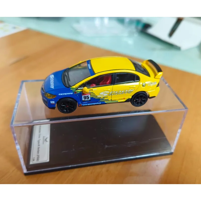DCT 1:64 Civic Type-R FD2 Spot 95, литая под давлением модель автомобиля из сплава, Коллекционный декоративный предмет
DCT 1:64 Civic Type-R FD2 Spot 95, литая под давлением модель автомобиля из сплава, Коллекционный декоративный предмет