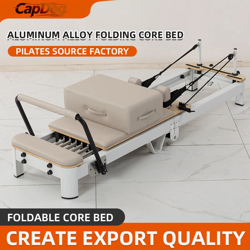 Aluminum Alloy Foldable Pilates Reformer High Stability Commercial Pilates Core Bed Full Body Workout Machine
Aluminum Alloy Foldable Pilates Reformer High Stability Commercial Pilates Core Bed Full Body Workout Machine