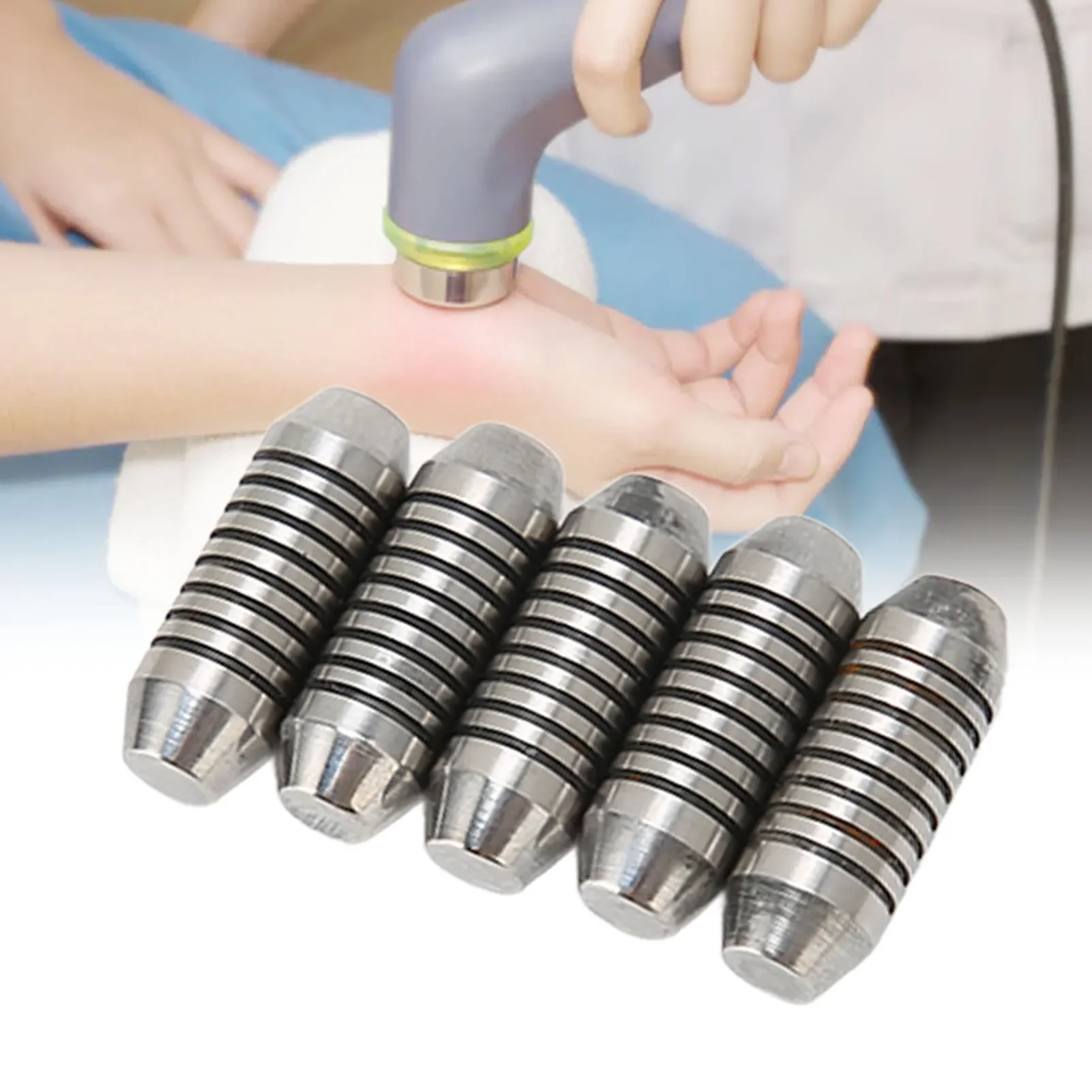 5pcs Pneumatic Shockwave Therapy Machine Projectile ED Shock Wave Machine Projectile Accessory for Handle
5pcs Pneumatic Shockwave Therapy Machine Projectile ED Shock Wave Machine Projectile Accessory for Handle