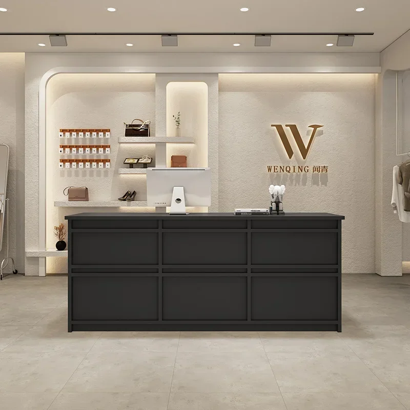 Luxury Store Display Table Reception Desk Hairdressing Reception Desk Entrances Tables Executive Mostrador Trendy Furniture
Luxury Store Display Table Reception Desk Hairdressing Reception Desk Entrances Tables Executive Mostrador Trendy Furniture