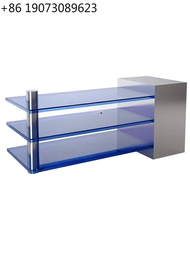 Clothing Store Stainless Steel Nakajima Terrace Store Commercial Display Stand Storage Table Display Props Balcao Recepção
Clothing Store Stainless Steel Nakajima Terrace Store Commercial Display Stand Storage Table Display Props Balcao Recepção