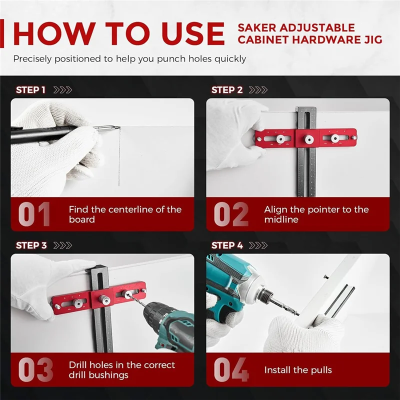 SOFT-Cabinet Hardware Jigs Tool Cabinet Handle Install Templates Tool Cabinet Punch Locator Cabinet Knobs Handles Pulls Tool
SOFT-Cabinet Hardware Jigs Tool Cabinet Handle Install Templates Tool Cabinet Punch Locator Cabinet Knobs Handles Pulls Tool