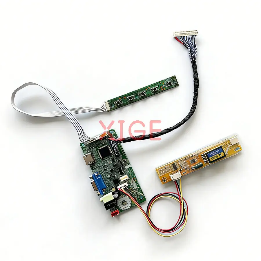 Monitor Controller Drive Board Fit LTN141AT07 LTN141AT03 LTN141AT13 LTN141AT02 1280*800 1280x800 LVDS 30-Pin HDMI+VGA 1-CCFL Kit
Monitor Controller Drive Board Fit LTN141AT07 LTN141AT03 LTN141AT13 LTN141AT02 1280*800 1280x800 LVDS 30-Pin HDMI+VGA 1-CCFL Kit