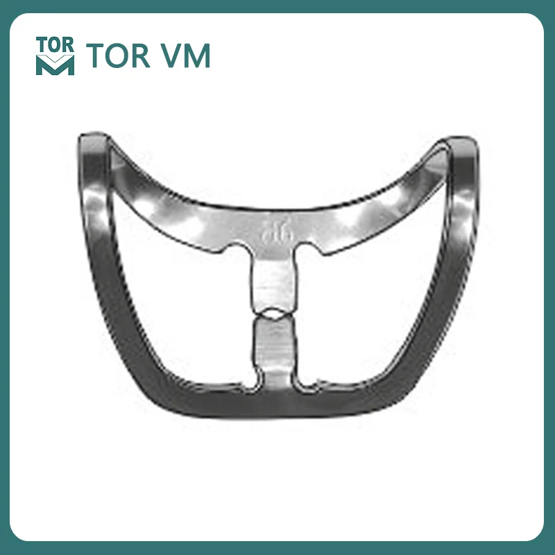 Clamp B6 (Brinker "butterfly" clamp with wide "jaws" (for upper and lower anteriors)) for TOR VM for Rubber dam Clamps
Clamp B6 (Brinker "butterfly" clamp with wide "jaws" (for upper and lower anteriors)) for TOR VM for Rubber dam Clamps