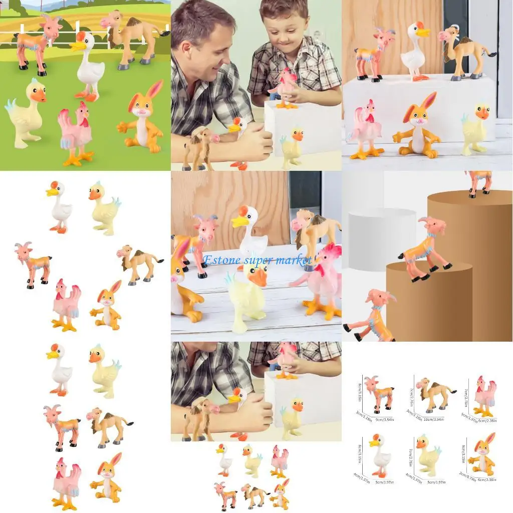 090B Realistic Goat Animal Model Farm Livestock Models for Science Exhibits and Classrooms Farmyard Biology Props
090B Realistic Goat Animal Model Farm Livestock Models for Science Exhibits and Classrooms Farmyard Biology Props