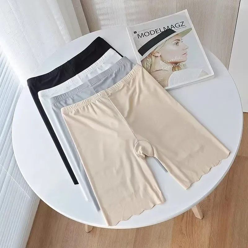 Summer Ice Silk High Waist Five Inch Leggings Womens Thin Anti Chafing Safety Shorts
Summer Ice Silk High Waist Five Inch Leggings Womens Thin Anti Chafing Safety Shorts