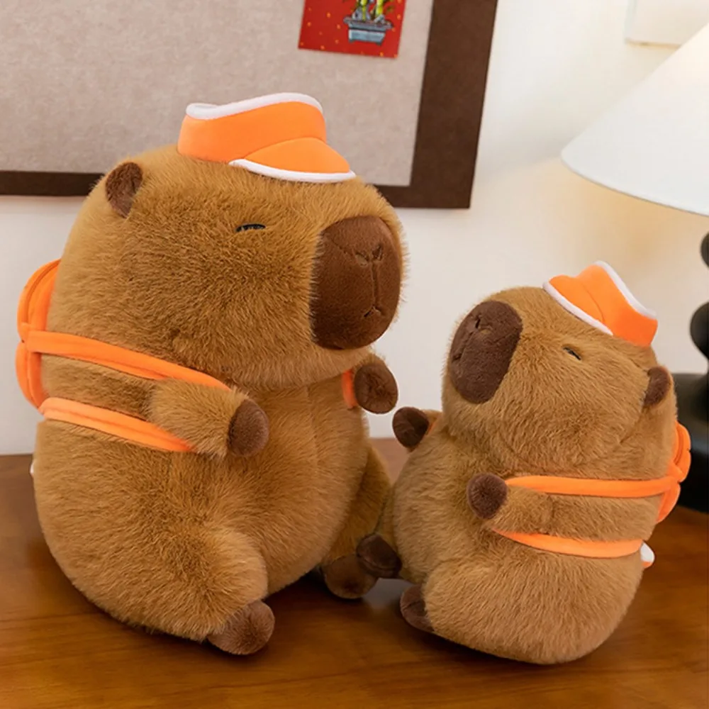 Stuffed Basketball Backpack Capybara Doll Collection Soft Basketball Hat Capybara Plush Toy Ins Fluffy Capybara Fluffty Doll
Stuffed Basketball Backpack Capybara Doll Collection Soft Basketball Hat Capybara Plush Toy Ins Fluffy Capybara Fluffty Doll