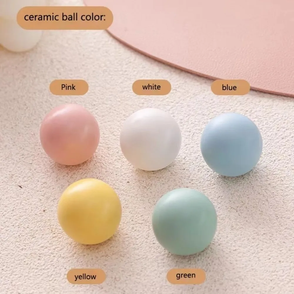 Simple Colorful Leather Cabinet Handles Ceramic Ball Drawer Knobs Wardrobe Pulls for Children's Room
Simple Colorful Leather Cabinet Handles Ceramic Ball Drawer Knobs Wardrobe Pulls for Children's Room