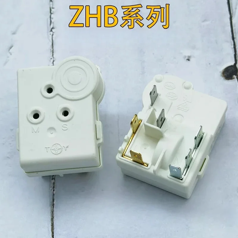 Suitable for freezer refrigerator compressor PTC starter ZHB35/40/54/60 7 pins
Suitable for freezer refrigerator compressor PTC starter ZHB35/40/54/60 7 pins