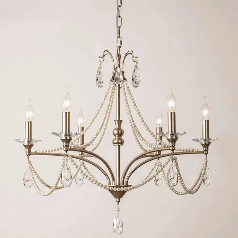 American Luxurious Crystal Ceiling Chandeliers Villa Hotel Lobby Dining Hall Bedroom Silver Creative LED Hanging Lamp Decoration
American Luxurious Crystal Ceiling Chandeliers Villa Hotel Lobby Dining Hall Bedroom Silver Creative LED Hanging Lamp Decoration