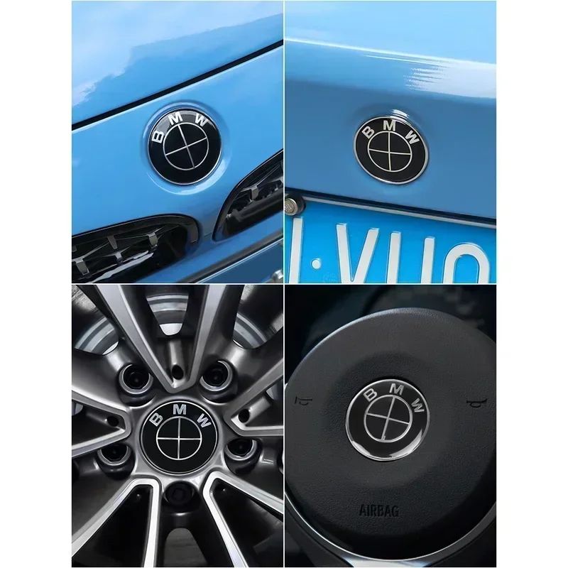 For BMW original Logo all black E36 E46 E53 E90 E60 E93 E87 G01 G20 X3 X5 F30 F20 X6 7Pcs Car Hood Front Rear Trunk Emblem Badge
For BMW original Logo all black E36 E46 E53 E90 E60 E93 E87 G01 G20 X3 X5 F30 F20 X6 7Pcs Car Hood Front Rear Trunk Emblem Badge