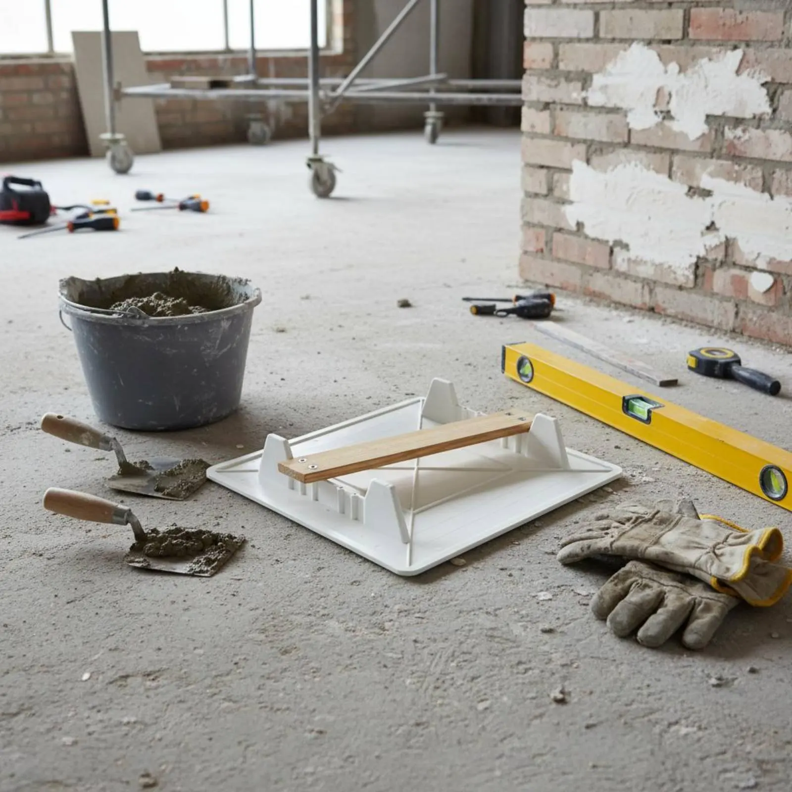 Plastic Hawk Board Thickened Plaster Hawk Tool Plaster Tray Board Extra Large Easy to Clean for Plasterers
Plastic Hawk Board Thickened Plaster Hawk Tool Plaster Tray Board Extra Large Easy to Clean for Plasterers