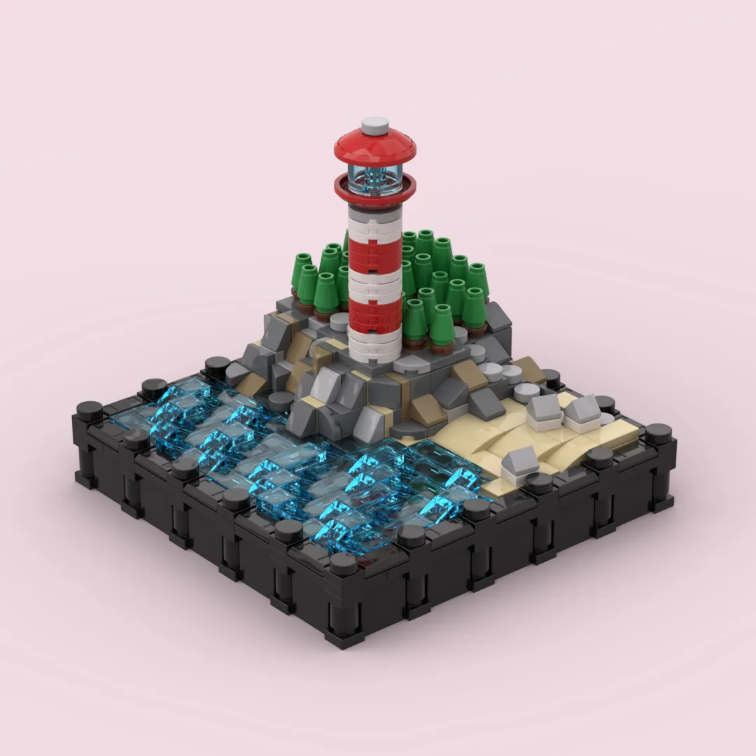 MOC Building Block Lighthouse Small Scene Model Education Handmade DIY Gifts Children's Collection Bricks Toys
MOC Building Block Lighthouse Small Scene Model Education Handmade DIY Gifts Children's Collection Bricks Toys
